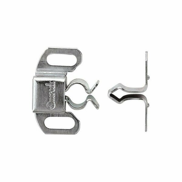 Amerock 1-5/16 in. W X 1-3/16 in. D Zinc Steel Friction Catch BP34712G